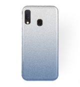 Púzdro SHINING CASE pre SAMSUNG GALAXY A20e (A202F) - strieborno modré