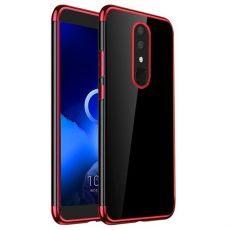 Púzdro ELEGANCE TPU CASE pre ALCATEL 1X (2019) - červené