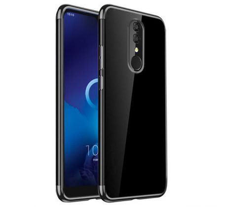 Púzdro ELEGANCE TPU CASE pre ALCATEL 3 (2019) - čierne