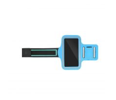 Športové púzdro na rameno pre Smartfóny veľkosti 6" - 6,5" - modré