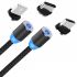 Kábel MAGNETIC 3IN1 - čierny