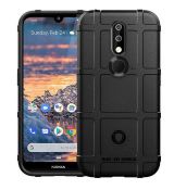 Púzdro (Zadný kryt) RUGGED SHIELD pre HUAWEI MATE 20 LITE - čierne