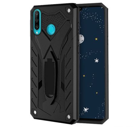 Púzdro(Zadný kryt) PHANTOM CASE pre HUAWEI P30 LITE - čierne