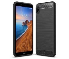 Púzdro CARBON CASE pre XIAOMI REDMI 7A - čierne