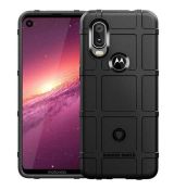 Púzdro (Zadný kryt) RUGGED SHIELD pre MOTOROLA ONE VISION - čierne