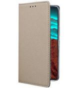 Púzdro knižkové SMART BOOK CASE pre MOTOROLA MOTO G7 POWER - zlaté