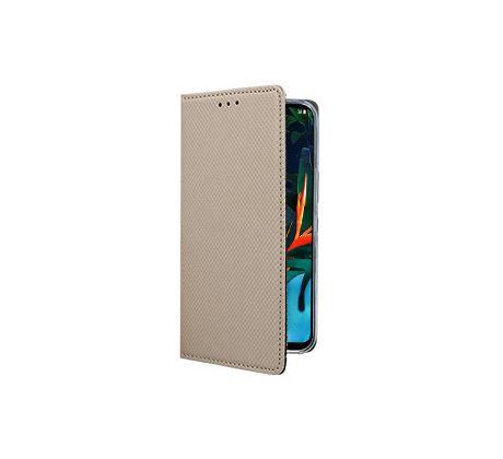 Púzdro knižkové SMART BOOK CASE pre LG Q60 (LG K50) - zlaté