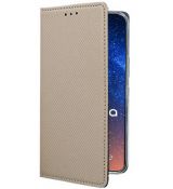 Púzdro knižkové SMART BOOK CASE pre MOTOROLA ONE VISION - zlaté