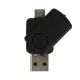 čítačka OTG SMART CR08 MICRO Usb - čierna