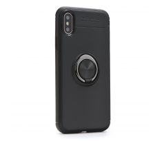 Púzdro FORCELL RING CASE  pre HUAWEI P30 LITE - čierne