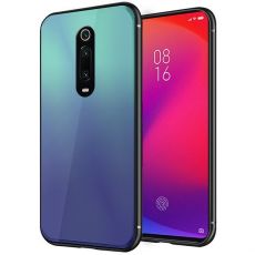 Púzdro RAINBOW GLASS CASE pre XIAOMI Mi 9T(9T PRO/REDMI K20/PRO  - modré