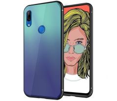 Púzdro RAINBOW GLASS CASE pre HUAWEI P SMART Z (Y9 PRIME 2019) - modré