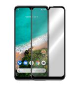 Tvrdené sklo 5D FULL COVER (full glue) 9H PRO (TG) pre XIAOMI Mi A3 - čierne