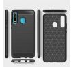 Púzdro (Zadný kryt) IPAKY CARBON FIBER CASE pre HUAWEI P30 LITE - čierne