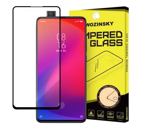 Tvrdené sklo WOZINSKY 5D FULL COVER (full glue) 9H PRO (TG) pre XIAOMI Mi 9T(9T PRO/REDMI K20/PRO) - čierne