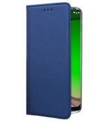 Púzdro knižkové SMART BOOK CASE pre MOTOROLA MOTO G7 PLAY - modré