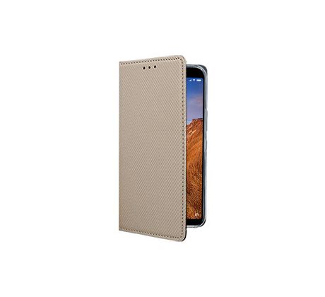 Púzdro knižkové SMART BOOK CASE pre XIAOMI REDMI 7A - zlaté