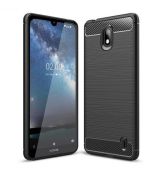 Púzdro CARBON LUX pre NOKIA 2.2 - čierne