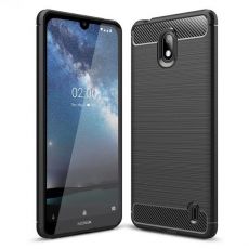 Púzdro CARBON LUX pre NOKIA 2.2 - čierne