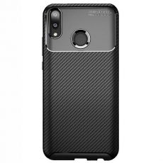 Púzdro FOCUS CARBON CASE pre HUAWEI P SMART Z (Y9 PRIME 2019) - čierne
