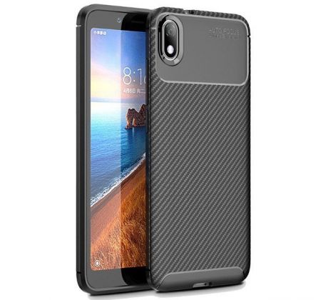 Púzdro FOCUS CARBON CASE pre XIAOMI REDMI 7A - čierne