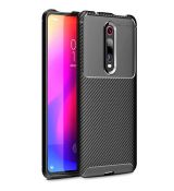 Púzdro FOCUS CARBON CASE pre XIAOMI Mi 9T(9T PRO/REDMI K20/PRO) - čierne