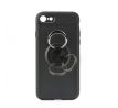 Púzdro FORCELL RING CASE  pre APPLE IPHONE 7/8S - čierne