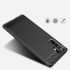 Púzdro (Zadný kryt) IPAKY CARBON FIBER CASE pre HUAWEI P30 PRO - čierne
