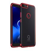 Púzdro ELEGANCE TPU CASE pre ALCATEL 1S (2019) - červené