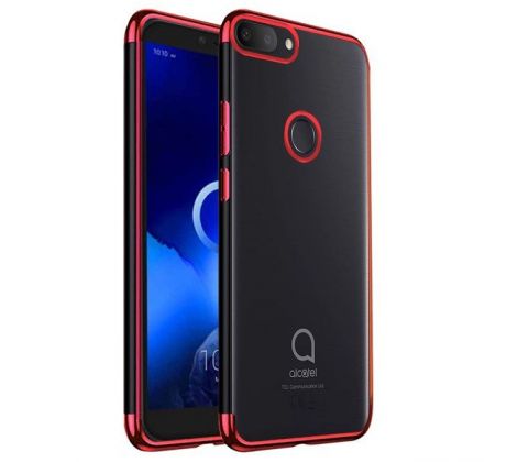 Púzdro ELEGANCE TPU CASE pre ALCATEL 1S (2019) - červené