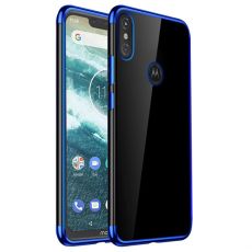 Púzdro ELEGANCE TPU CASE pre MOTOROLA ONE ACTION - modré