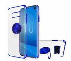 Púzdro ELEGANCE RING TPU CASE pre MOTOROLA ONE ACTION - modré