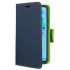 Púzdro knižkové diárové FANCY pre HUAWEI P20 LITE (2019) - modro žlté