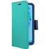 Púzdro knižkové diárové FANCY pre HUAWEI P20 LITE (2019) - mätovo modré