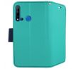 Púzdro knižkové diárové FANCY pre HUAWEI P20 LITE (2019) - mätovo modré
