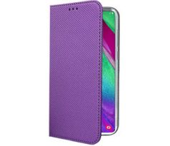 Púzdro knižkové SMART BOOK CASE pre SAMSUNG GALAXY A40 (A405F) - fialové