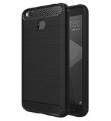 Púzdro CARBON LUX pre XIAOMI REDMI 4X - čierne