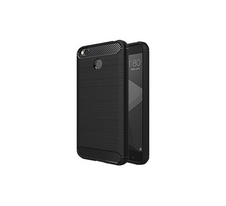 Púzdro CARBON LUX pre XIAOMI REDMI 4X - čierne