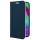 Púzdro knižkové VENNUS BOOK CARBON CASE pre SAMSUNG GALAXY A40 (A405F) - modré