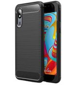 Púzdro CARBON LUX pre SAMSUNG GALAXY A2 CORE (A260F) - čierne