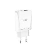 Sieťová nabíjačka Hoco C52A Authority Power 2xUSB 2.1A -biela