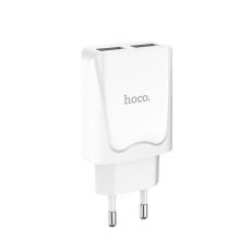Sieťová nabíjačka Hoco C52A Authority Power 2xUSB 2.1A -biela