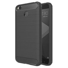 Púzdro CARBON LUX pre XIAOMI REDMI 4X - šedé