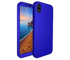 Púzdro 360 FULL BODY + TVRDENÉ SKLO pre XIAOMI REDMI 7A - modré