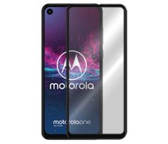 Tvrdené sklo 5D FULL COVER (full glue) 9H PRO (TG) pre MOTOROLA ONE ACTION - čierne