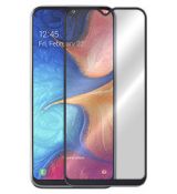 Tvrdené sklo 5D FULL COVER (full glue) 9H PRO (TG) pre SAMSUNG GALAXY A20e (A202F) - čierne