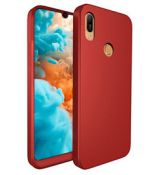 Púzdro 360 FULL BODY + TVRDENÉ SKLO pre XIAOMI REDMI 7A - červené