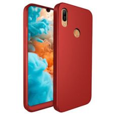 Púzdro 360 FULL BODY + TVRDENÉ SKLO pre XIAOMI REDMI 7A - červené