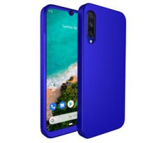 Púzdro 360 FULL BODY + TVRDENÉ SKLO pre XIAOMI Mi A3 - modré