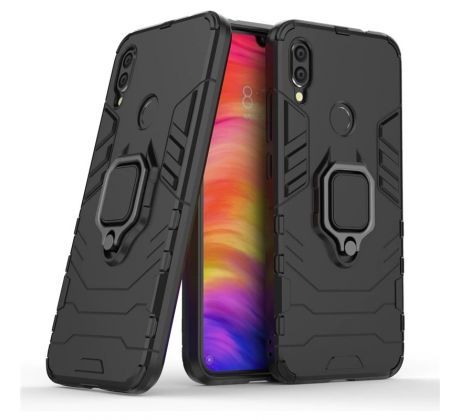 Púzdro ARMOR RING CASE  pre XIAOMI REDMI NOTE 7 (NOTE 7 PRO) - čierne